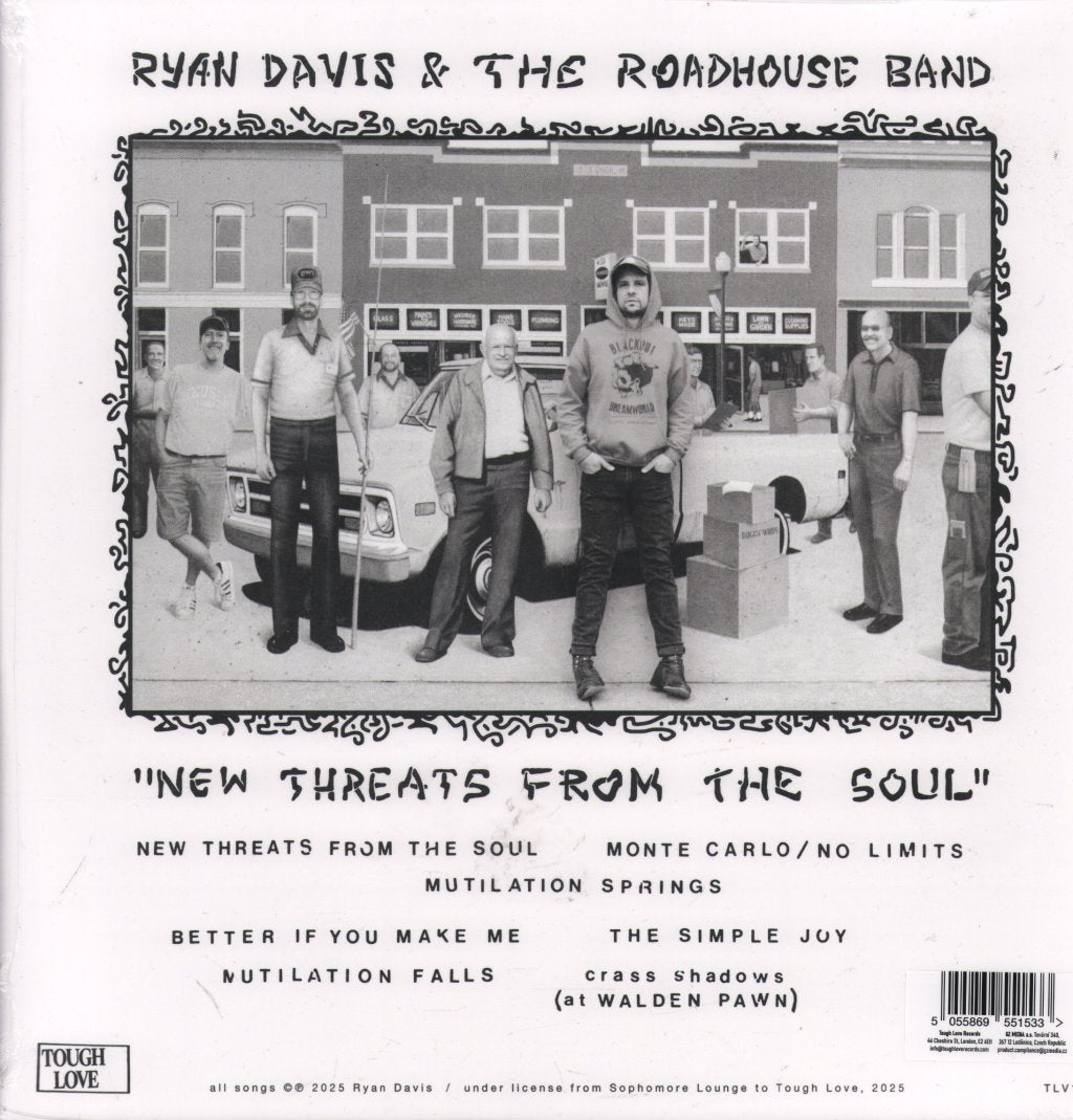Ryan Davis & the Roadhouse Band - New Threats From the Soul - Double Lp