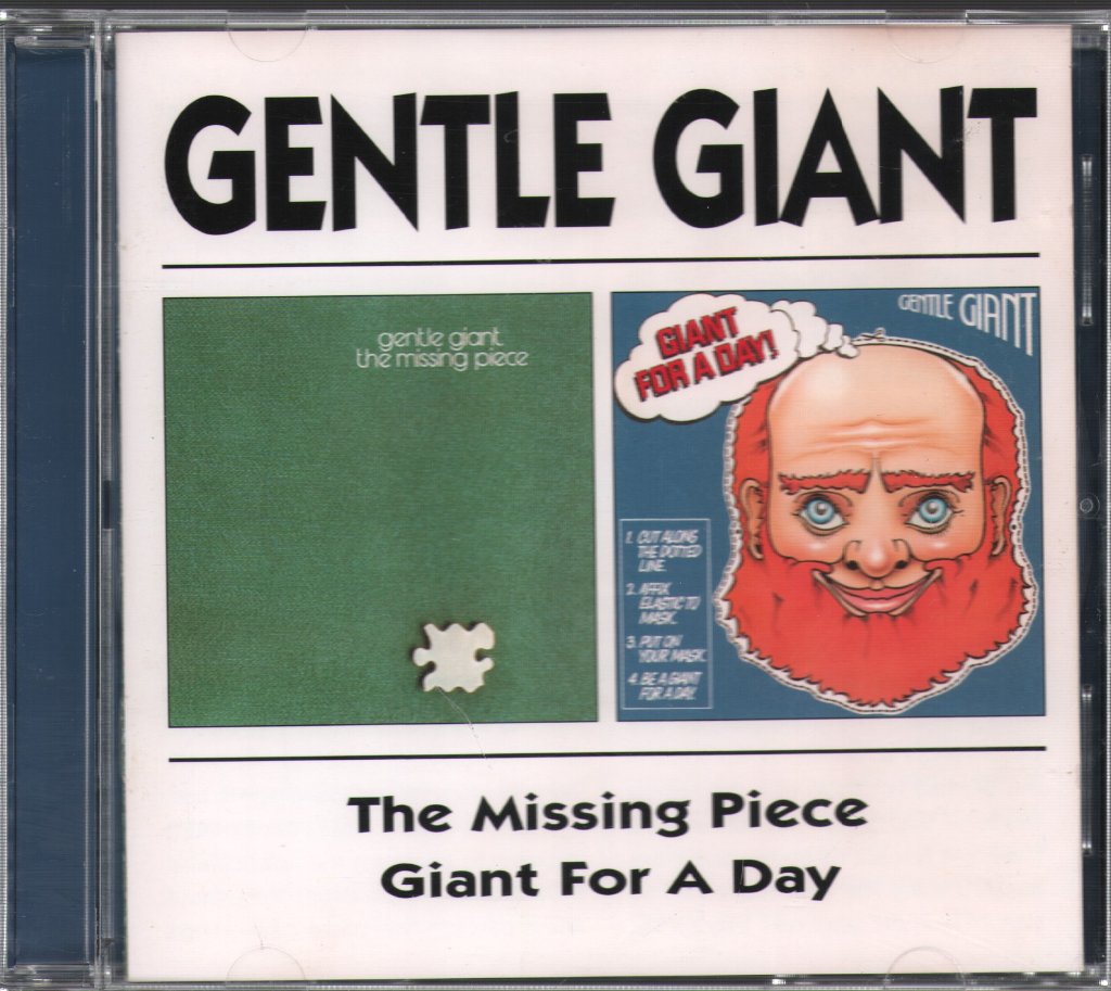 Gentle Giant - Missing Piece / Giant For A Day - Cd