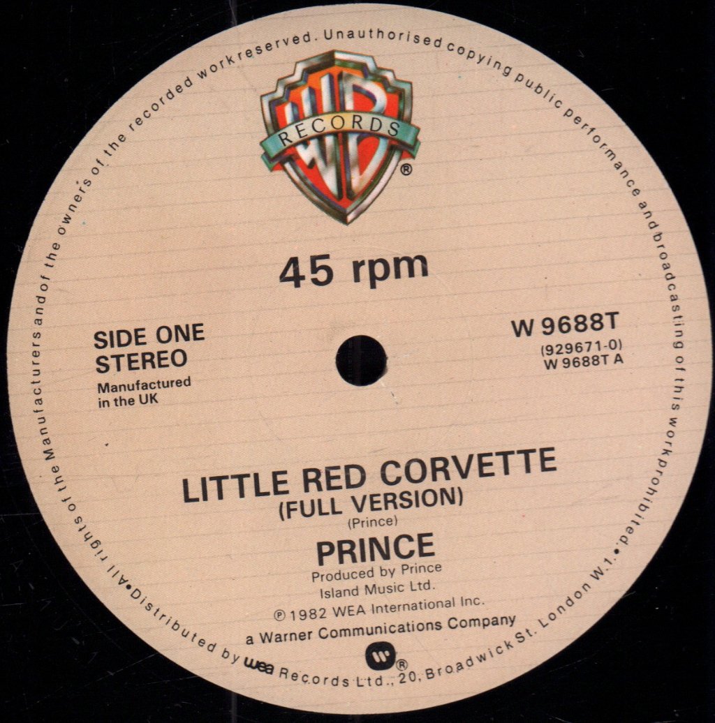 Prince - Little Red Corvette - 12 Inch