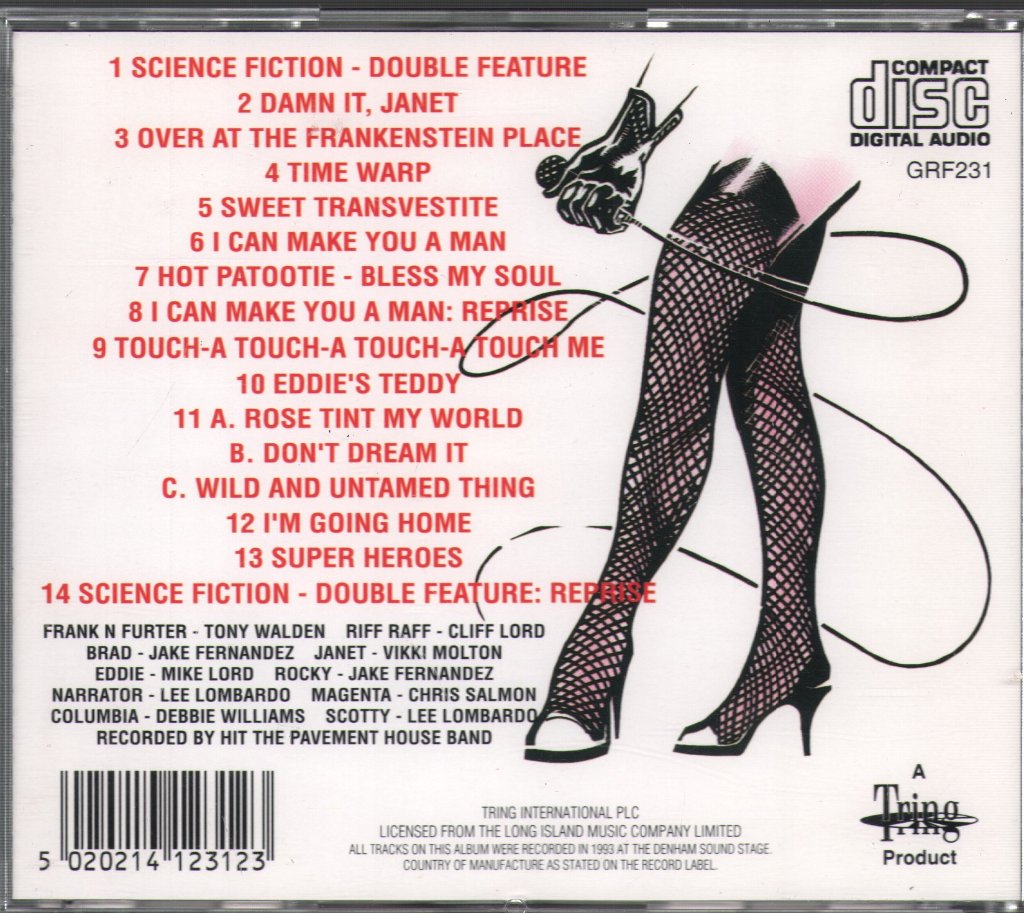 Christopher/Emery Company - Richard O'Brien's The Rocky Horror Show - Cd