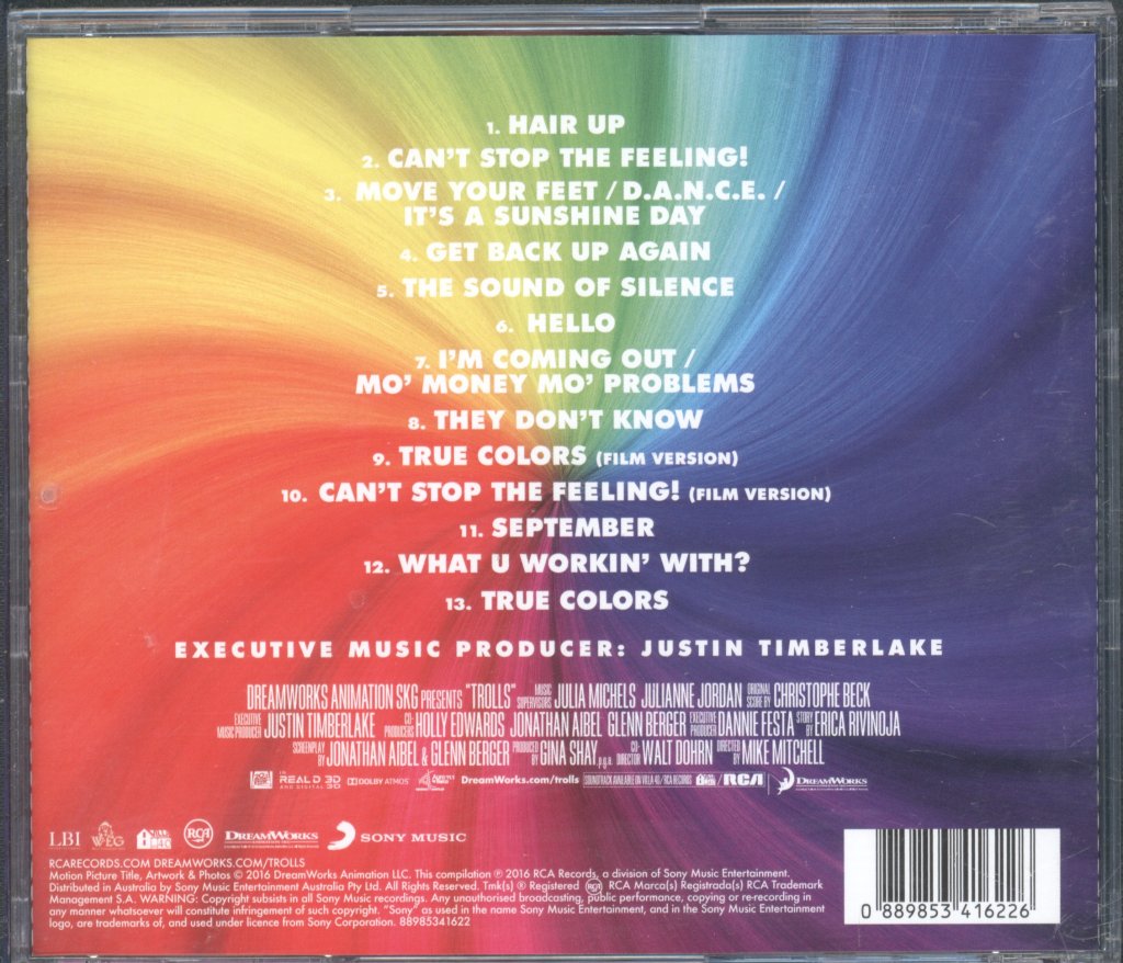 Trolls - Original Motion Picture Soundtrack - Cd