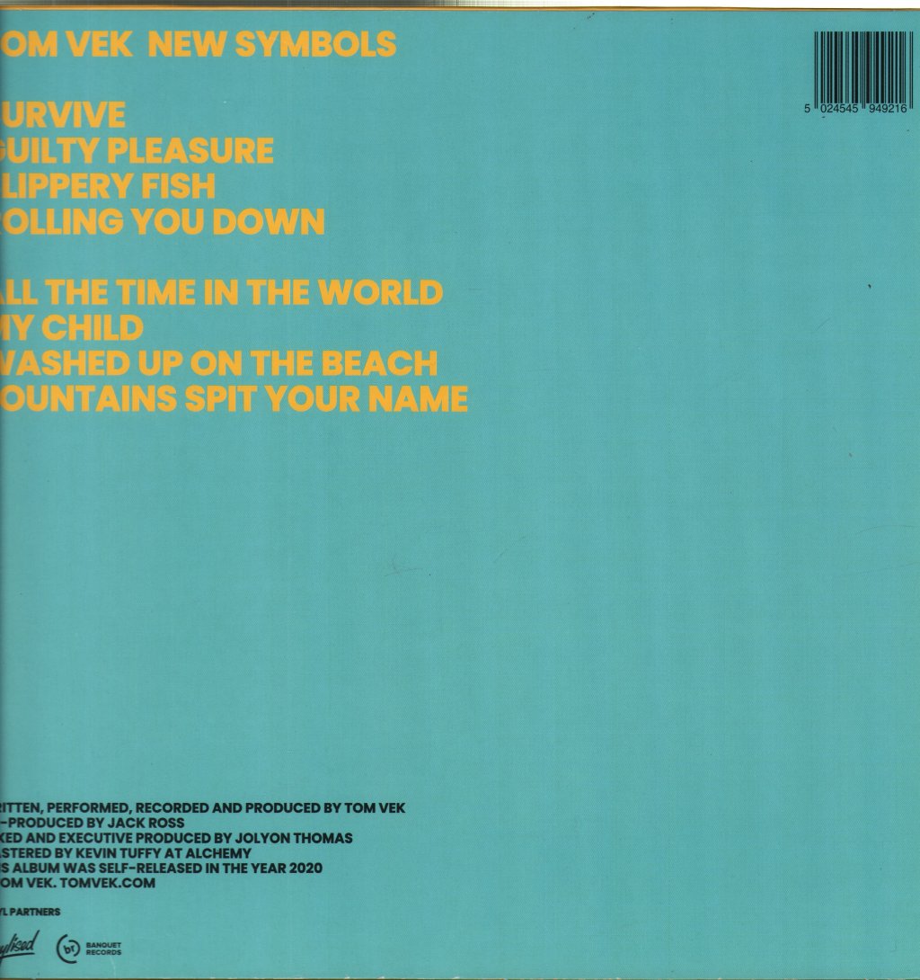 Tom Vek - New Symbols - Lp