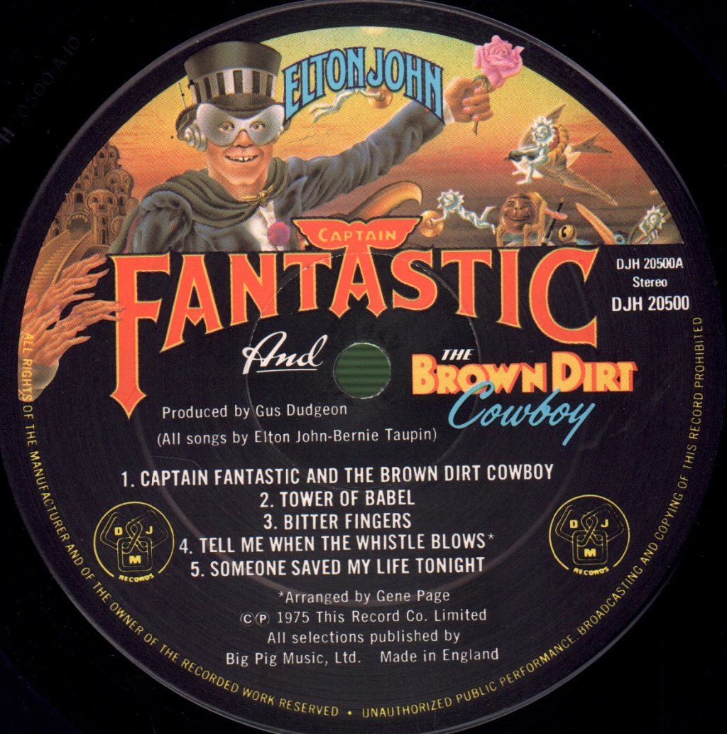 Elton John - Captain Fantastic - Lp