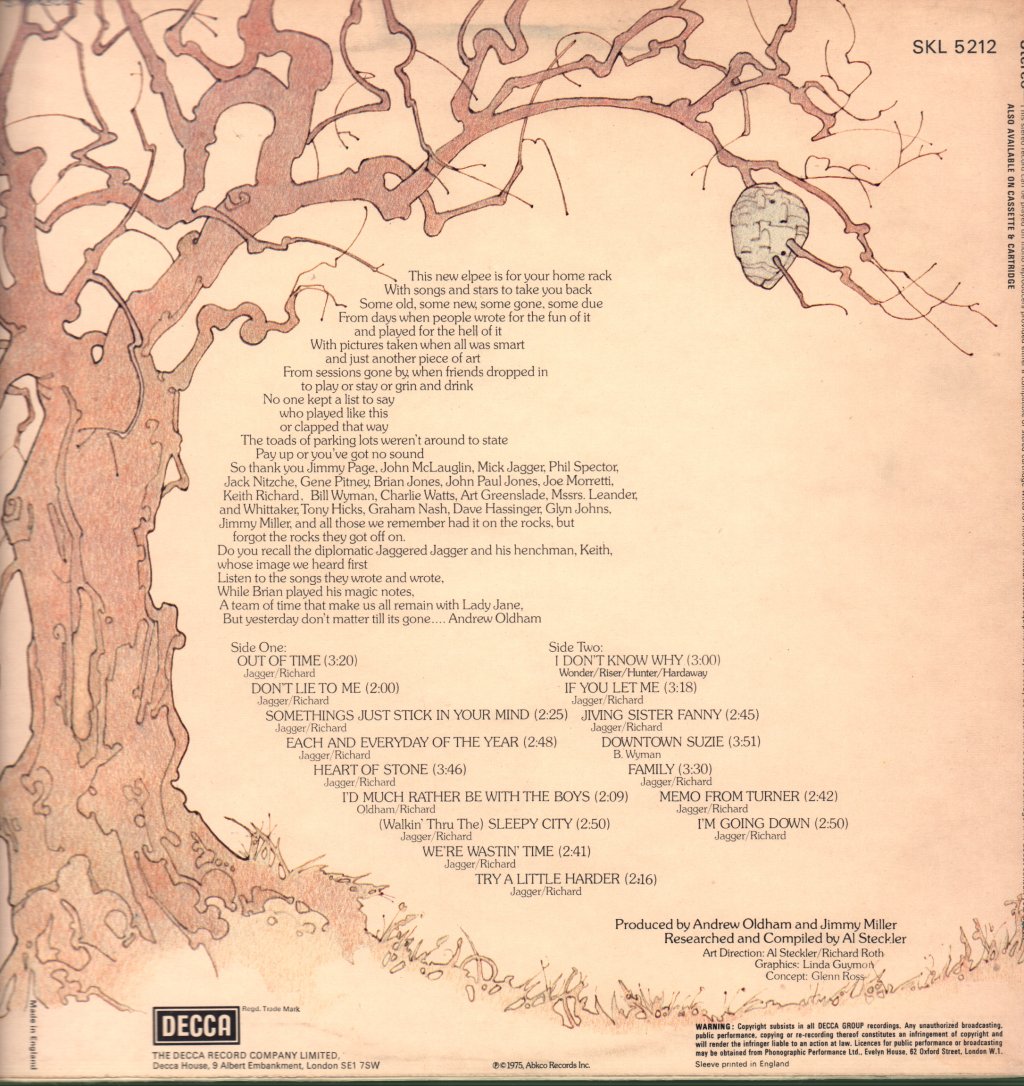 Rolling Stones - Metamorphosis - Lp