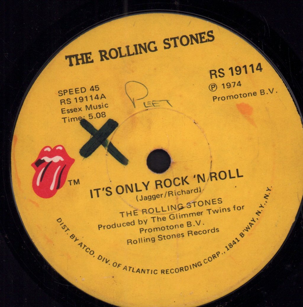 Rolling Stones - It's Only Rock 'N Roll - 7 Inch