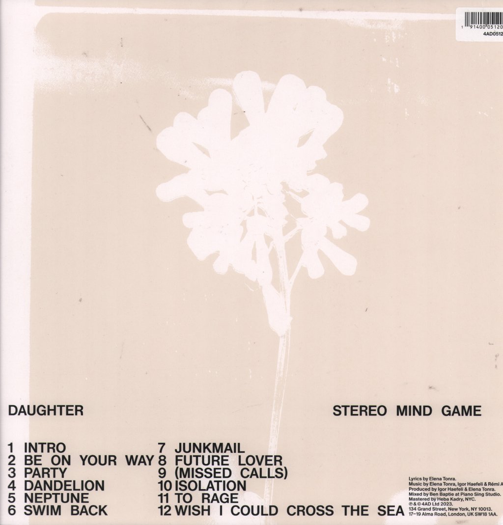 Daughter - Stereo Mind Game - Lp