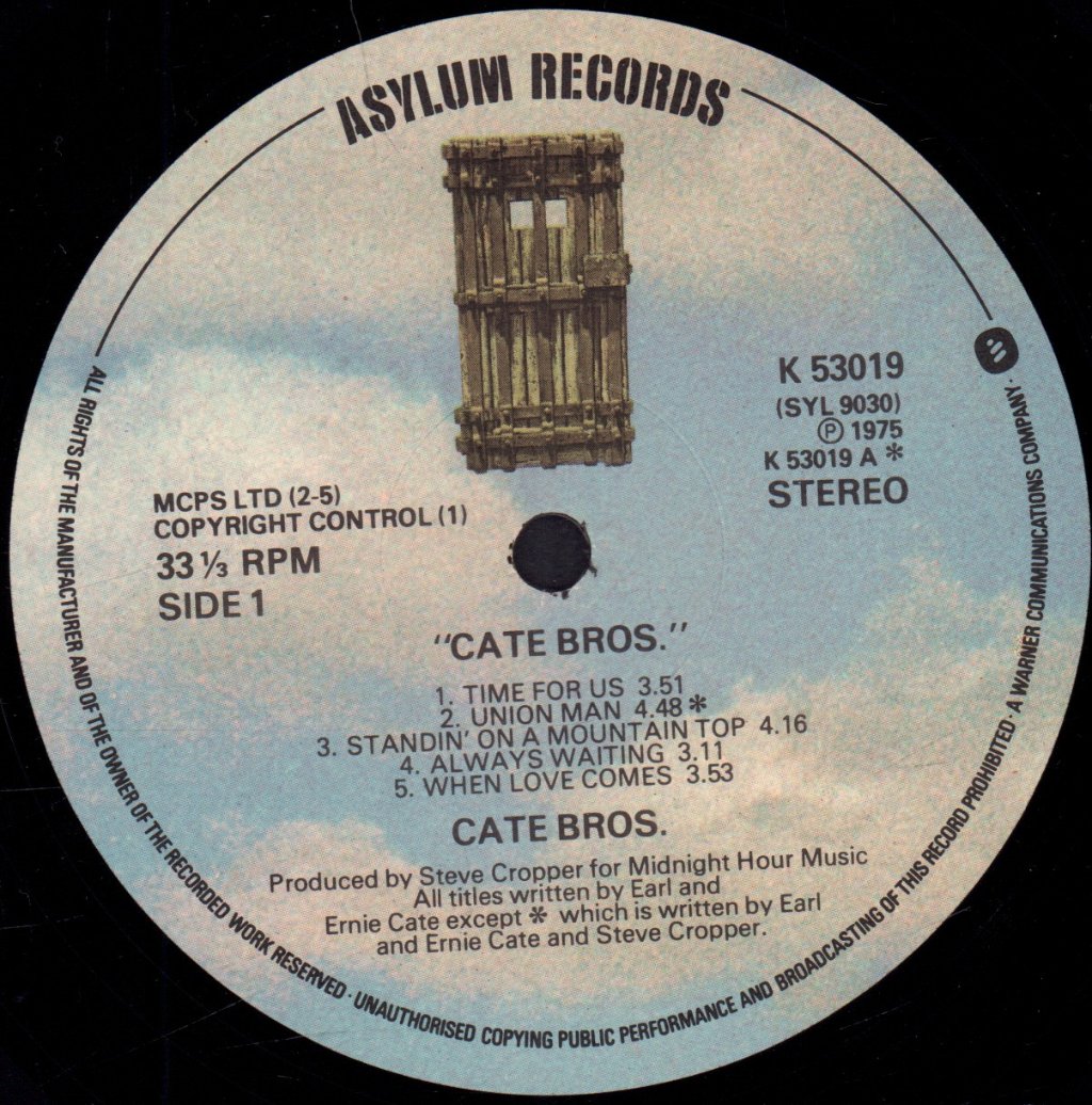 Cate Bros - Cate Bros - Lp