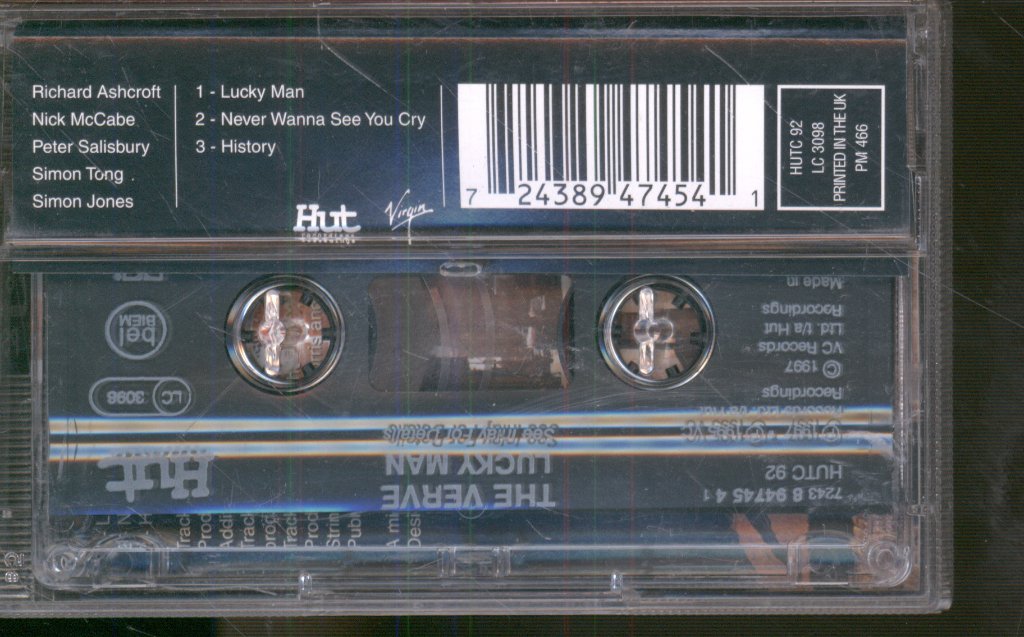 Verve - Lucky Man - Cassette