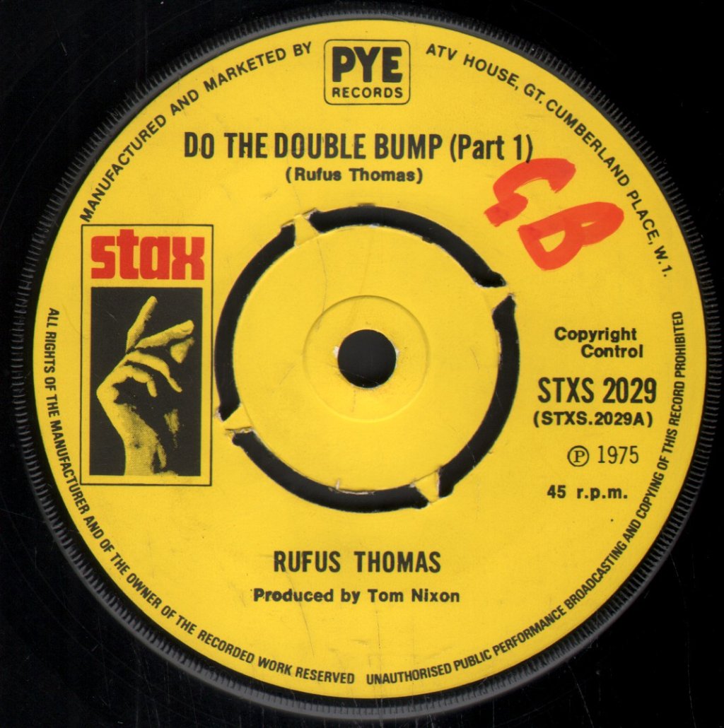 Rufus Thomas - Do The Double Bump - 7 Inch