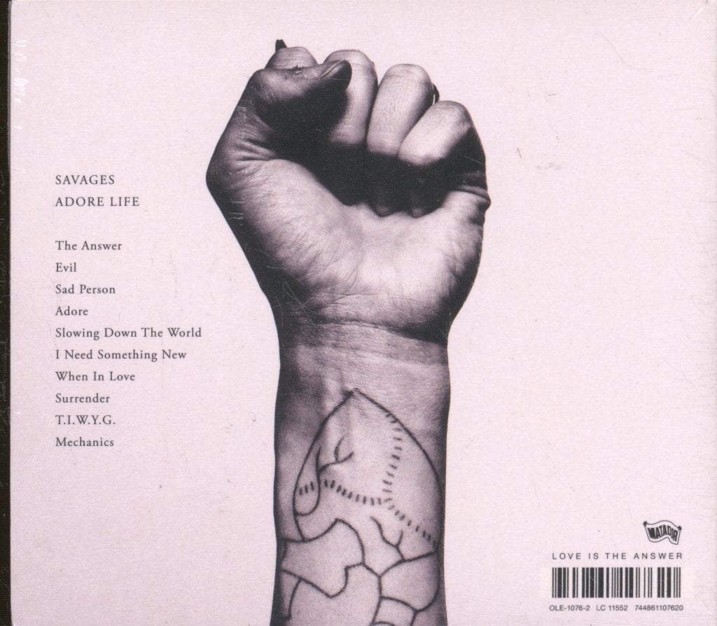 Savages - Adore Life - Cd