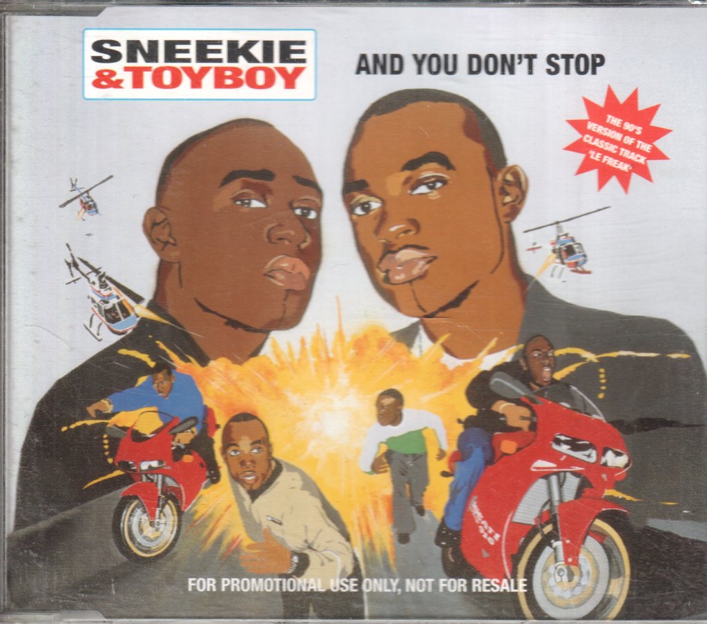 Sneekie And Toyboy - And You Don't Stop - Cd