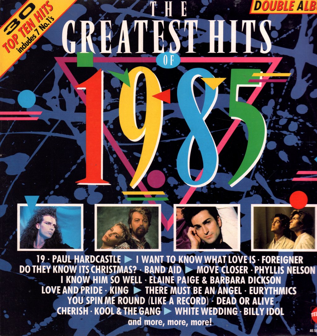 Various Artists - Greatest Hits Of 1985 - Double Lp