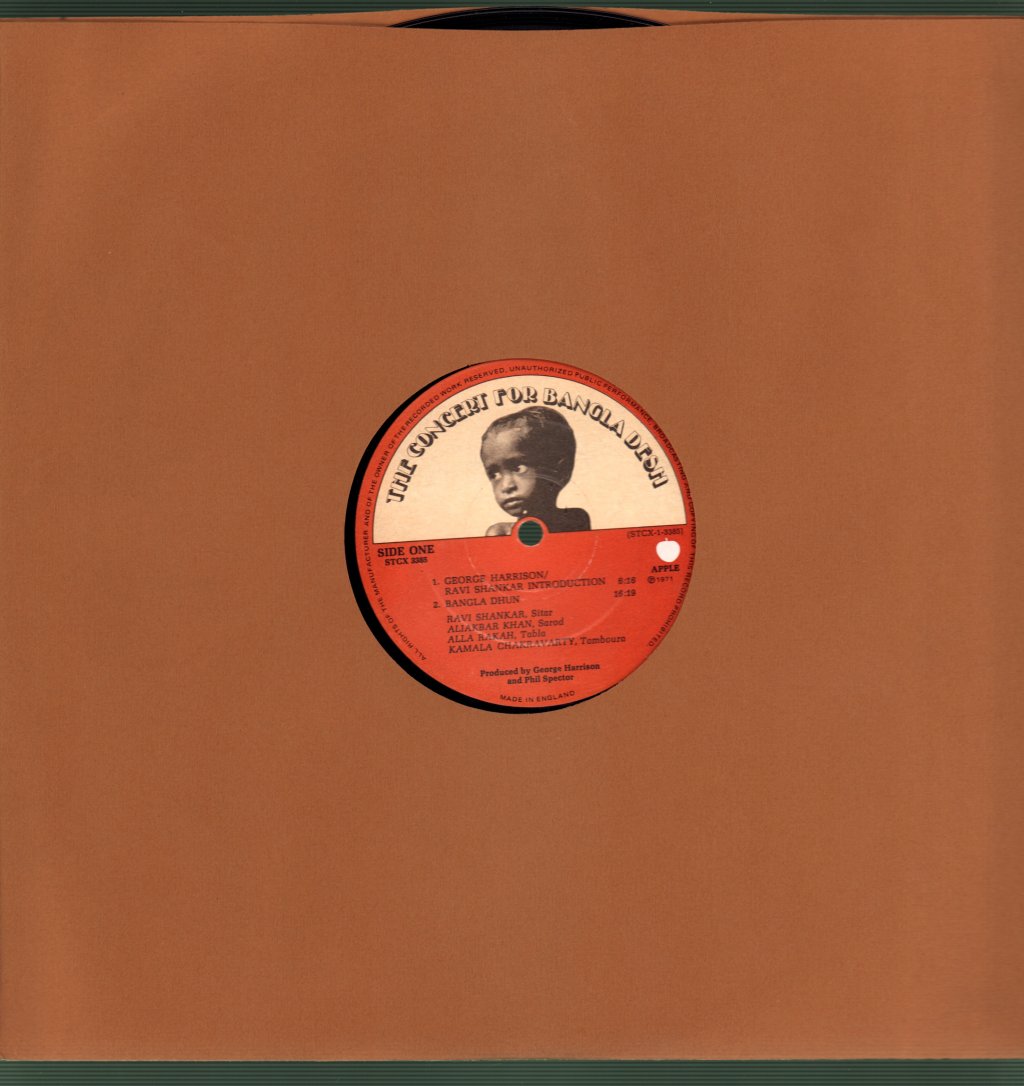 George Harrison - Concert For Bangla Desh - Triple Lp