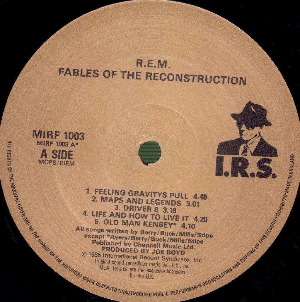 REM - Fables Of The Reconstruction - Lp