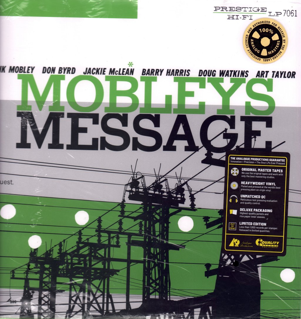 Hank Mobley - Mobley's Message - Lp