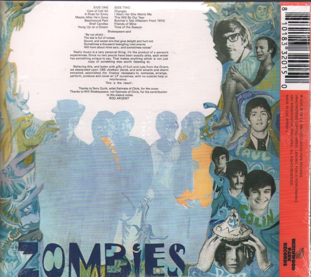 Zombies - Odyssey and Oracle - Cd