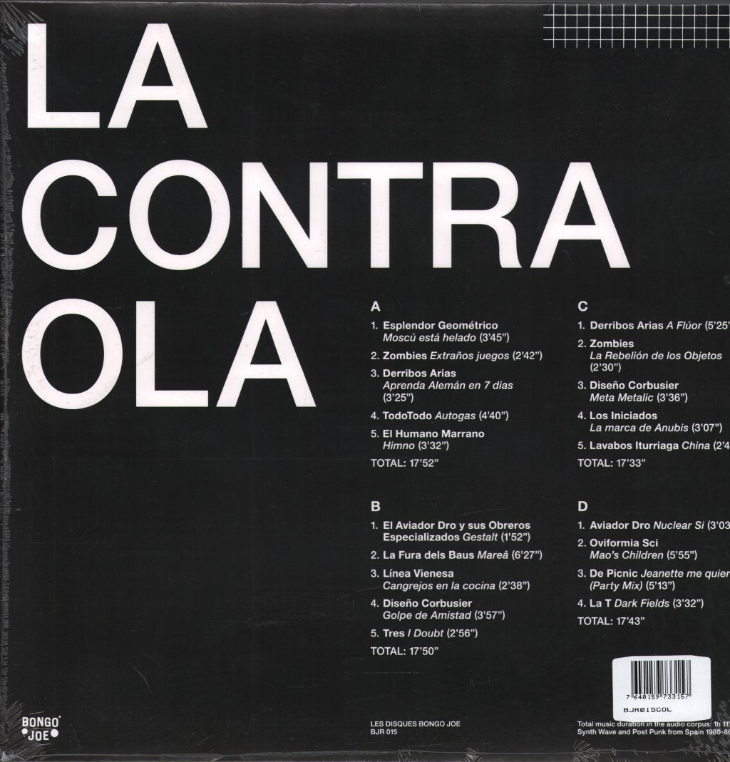 Various Artists - La Contra Ola: Synth Pop & Post Punk From Spain 1980-86 (RSD2025) - Double Lp
