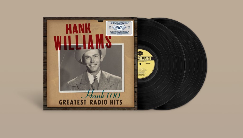 Hank Williams - Hank 100: Greatest Radio Hits - Double Lp