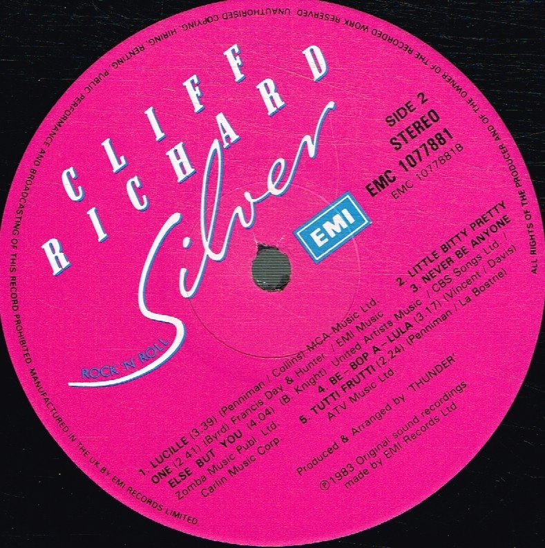 Cliff Richard - Rock 'N' Roll Silver - Lp