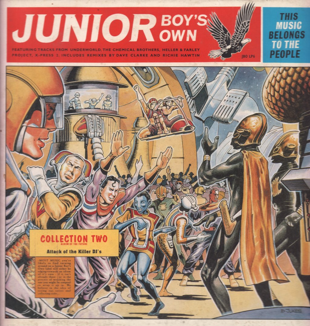Various Artists - Junior Boy's Own Collection Two - Double Lp