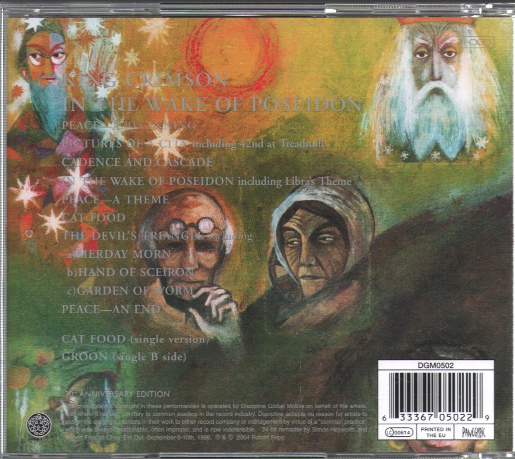 King Crimson - In The Wake Of Poseidon - Cd – Vinyl Tap