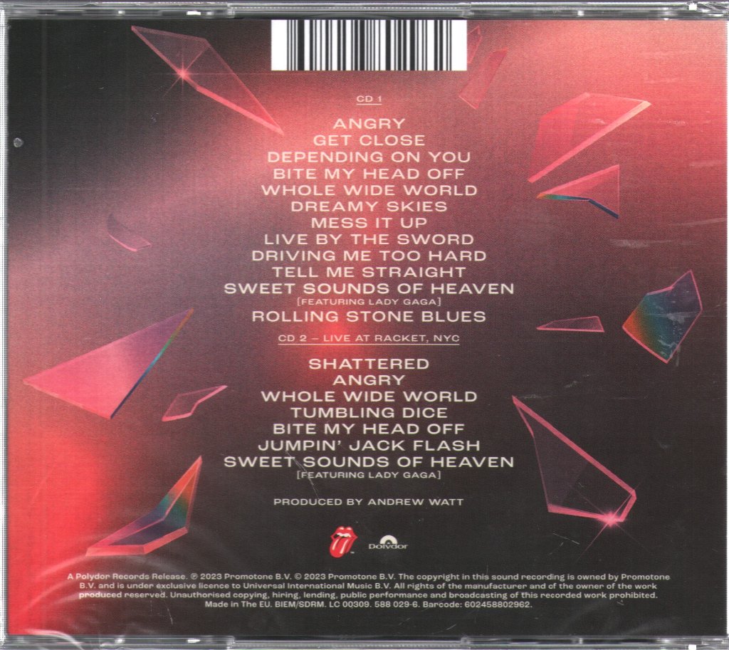 Rolling Stones - Hackney Diamonds - Double Cd