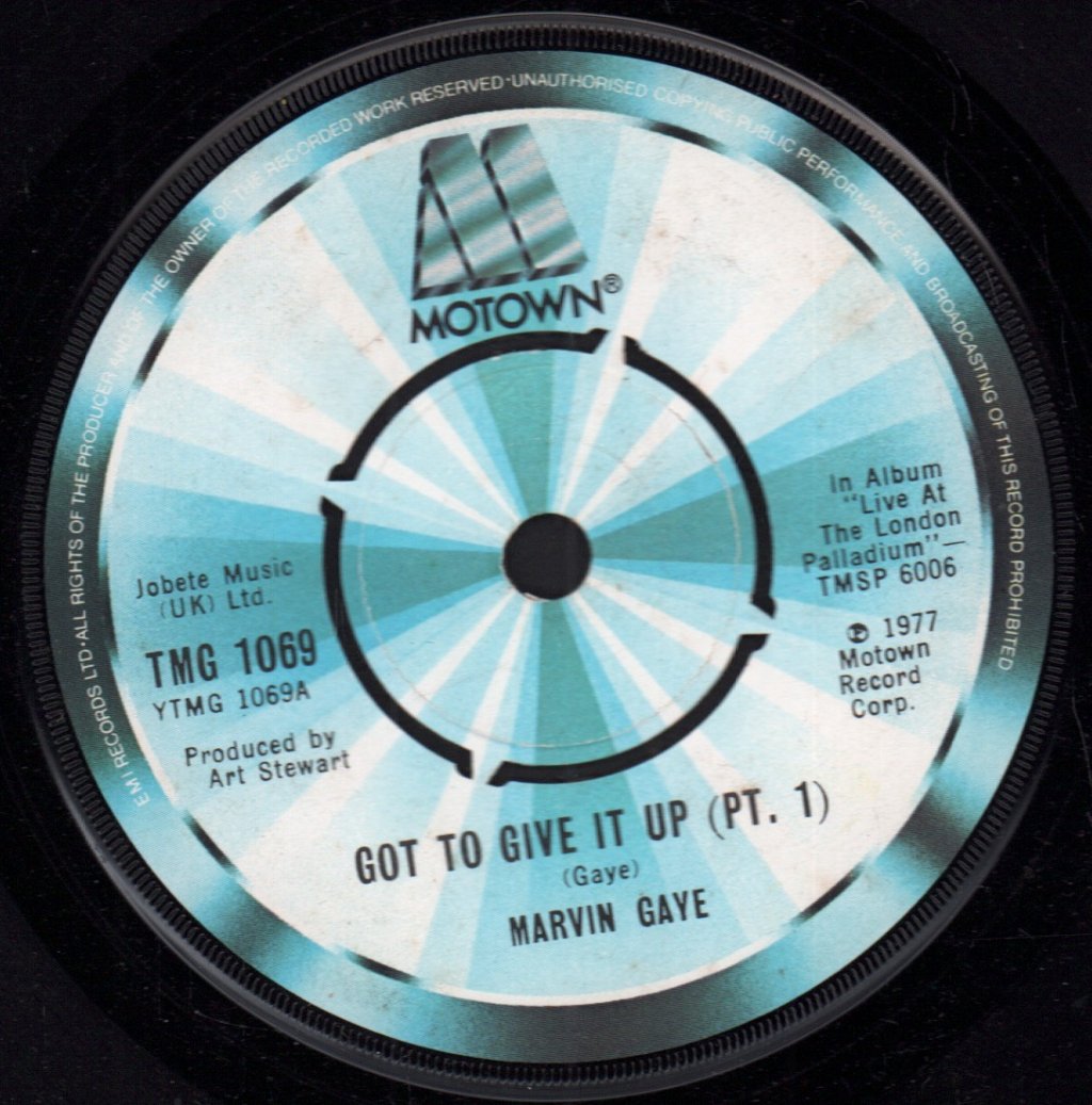 Marvin Gaye - Got To Give It Up - 7 Inch