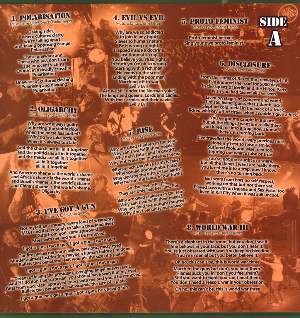 UK Subs - Ziezo - Lp