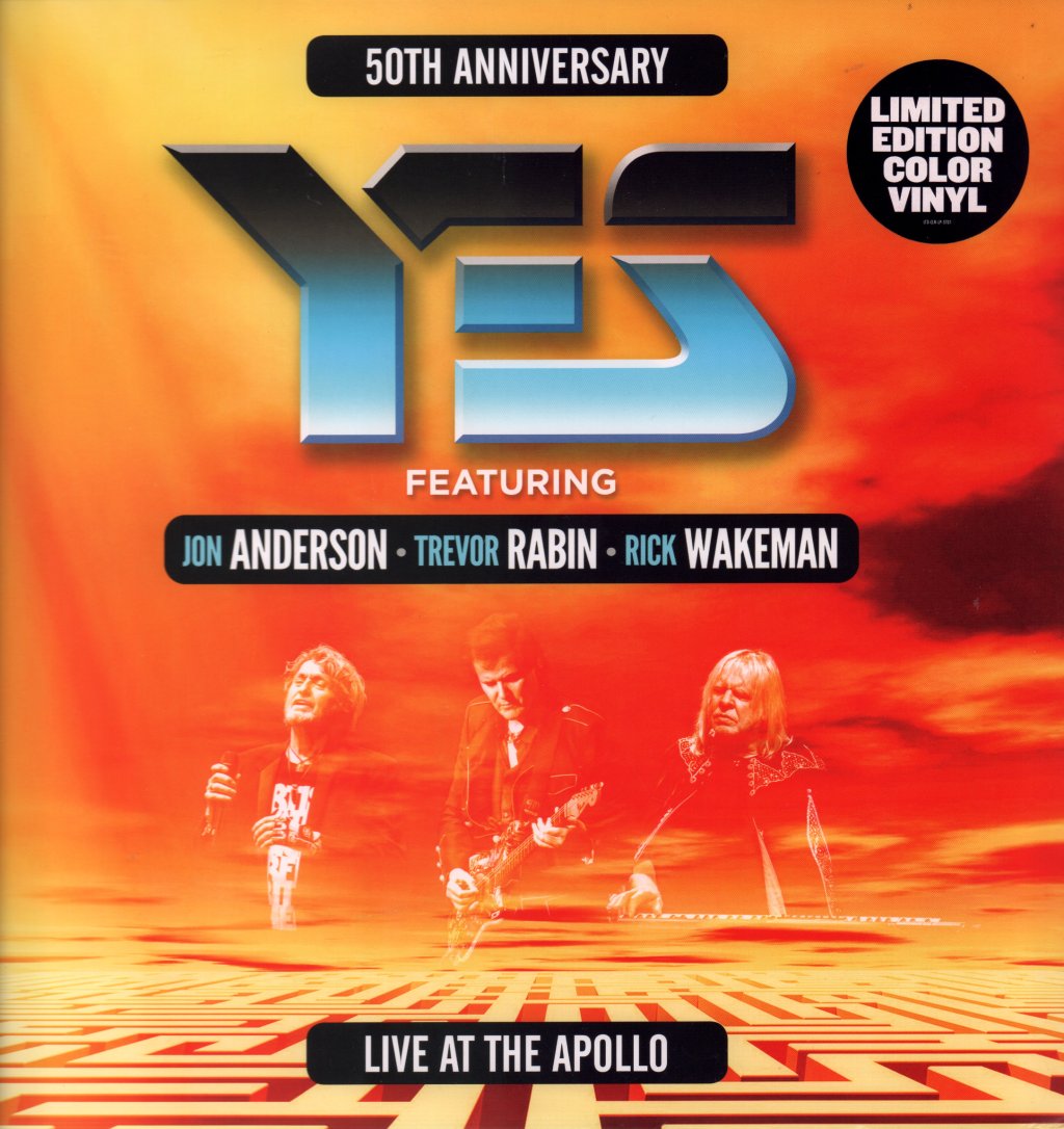 Yes - Live At The Apollo (50th Anniversary) - Triple Lp