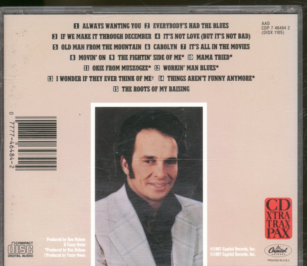 Merle Haggard - Very Best Of - Cd