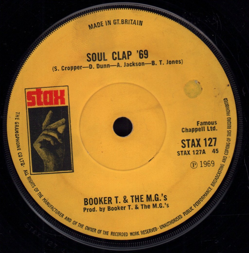 Booker T & The MG's - Soul Clap '69 - 7 Inch