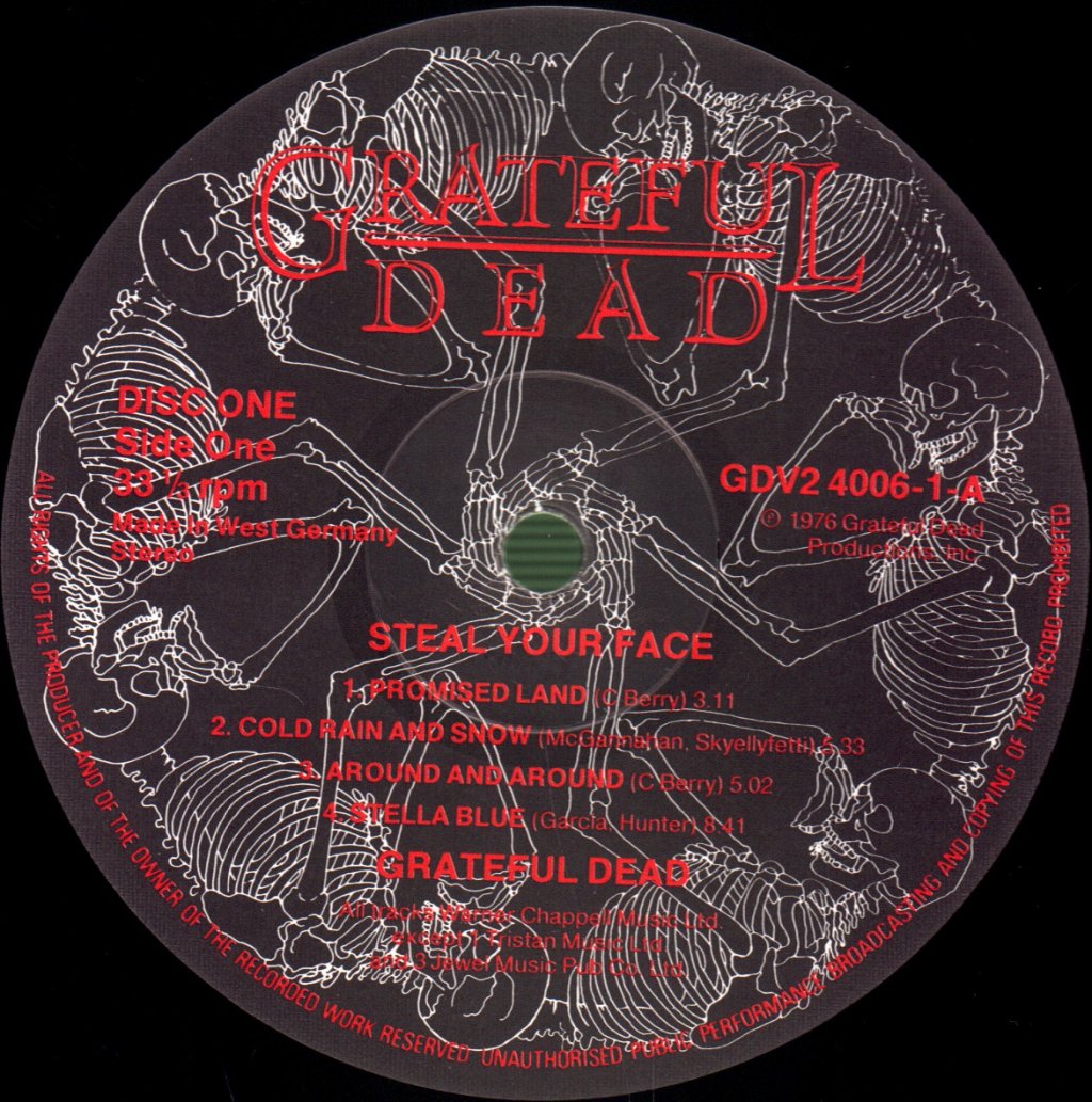 Grateful Dead - Steal Your Face - Double Lp