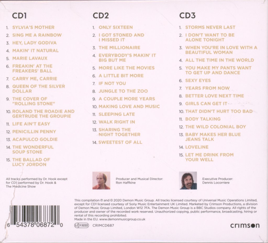 Dr. Hook - Gold - Triple Cd