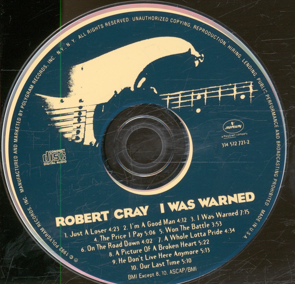Robert Cray - I Was Warned - Cd