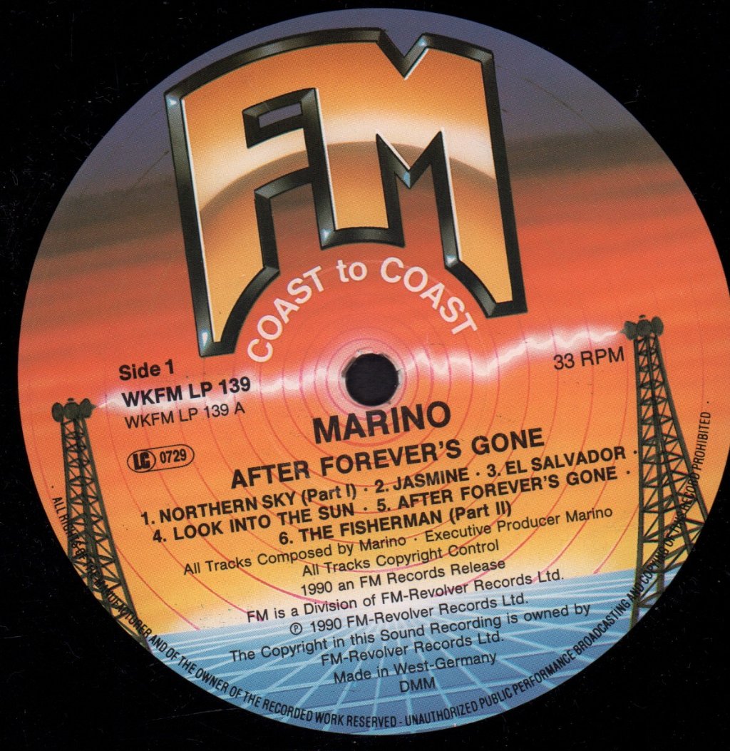 Marino - After Forever's Gone - Lp