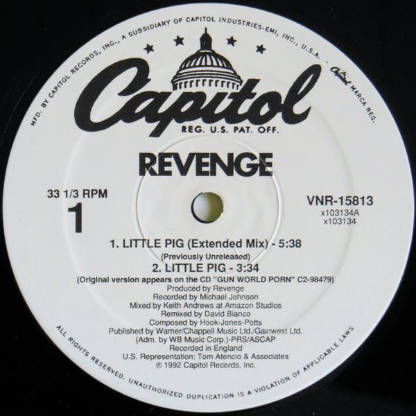 Revenge - State Of Shock / Little Pig - 12 Inch