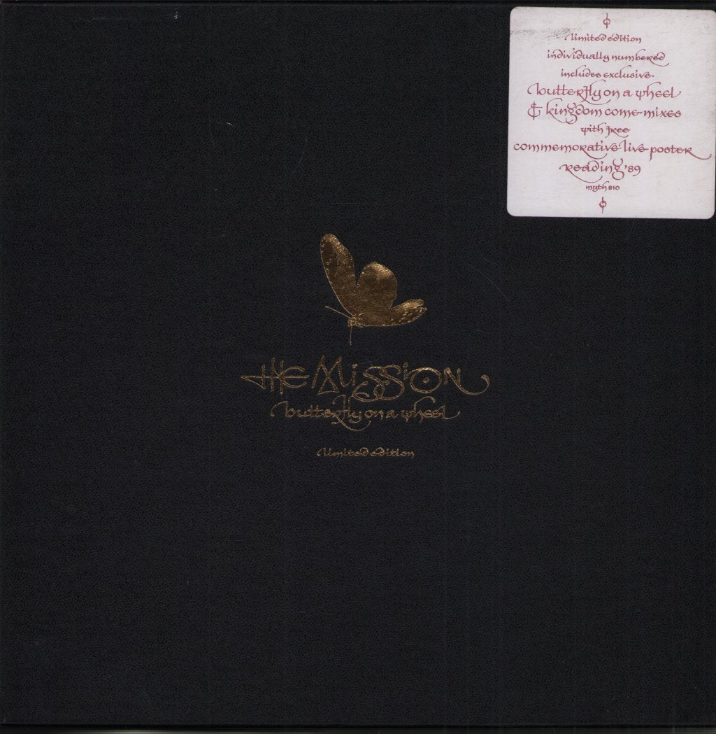 Mission - Butterfly On A Wheel - 10 Inch Box Set