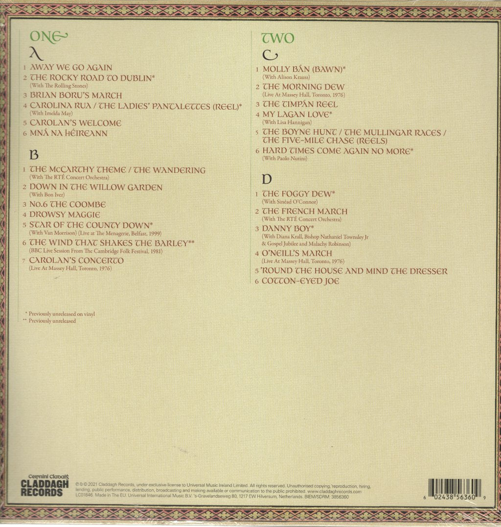 Chieftains - Chronicles: 60 Years Of The Chieftains - Double Lp