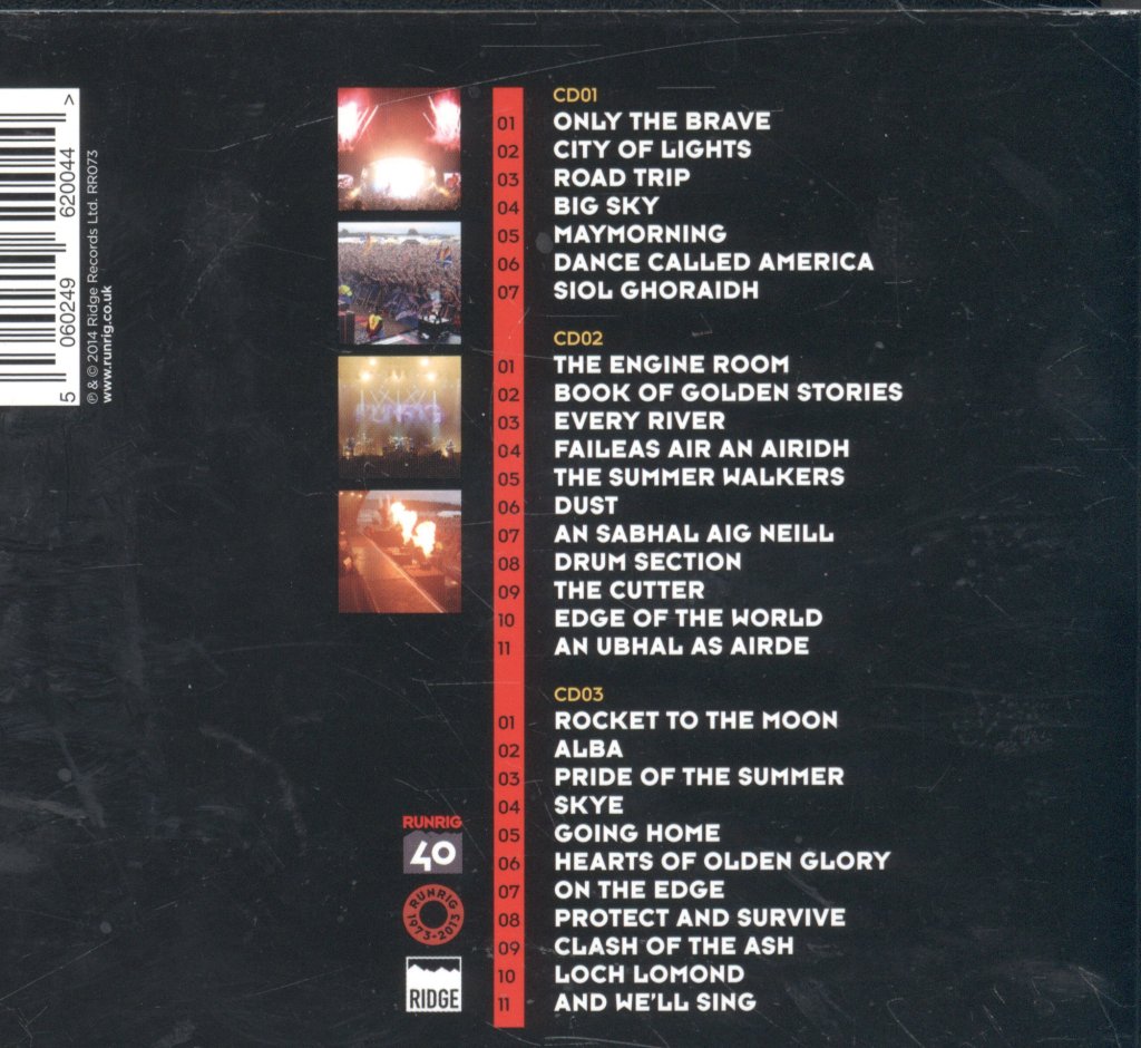 Runrig - Party On The Moor - Triple Cd