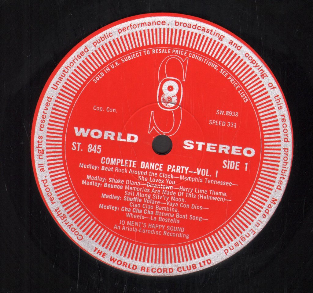 Jo Ment - Complete Dance Party - Double Lp