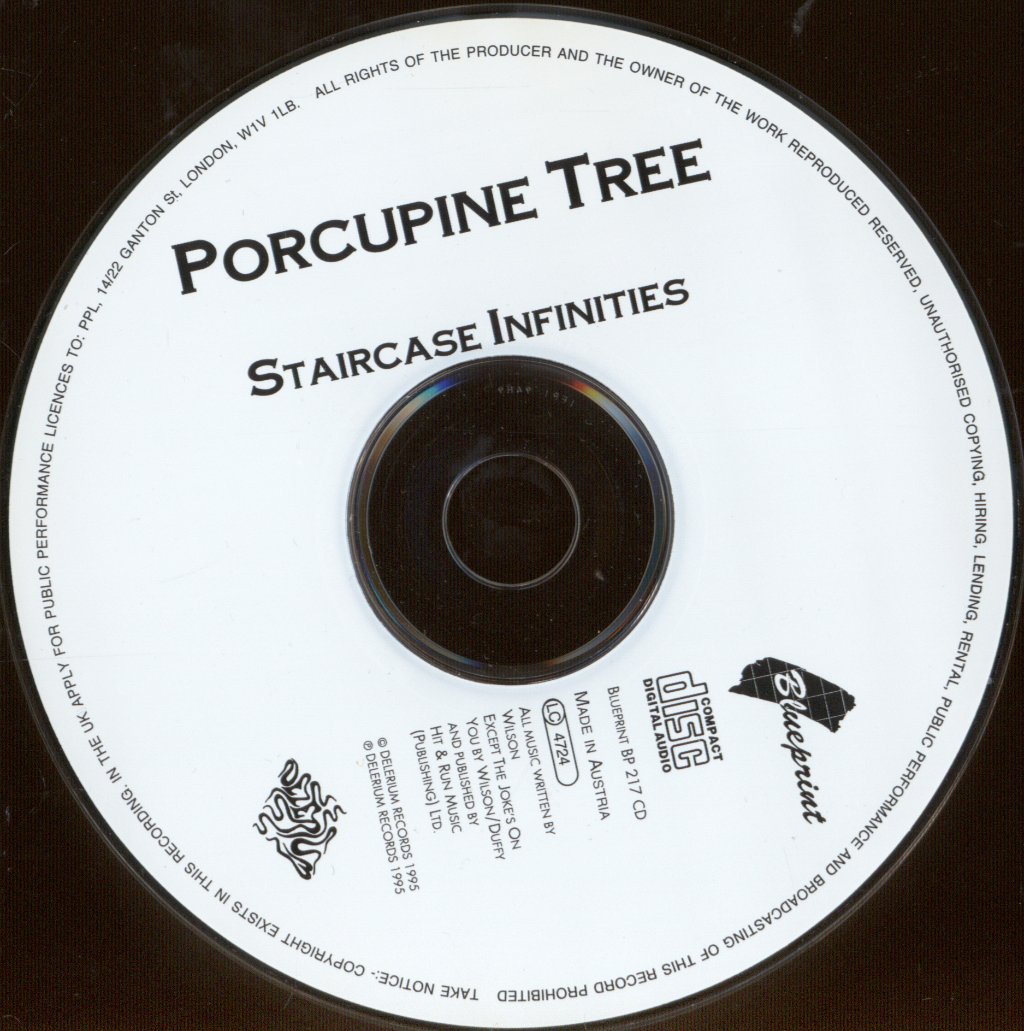 Porcupine Tree - Staircase Infinities - Cd