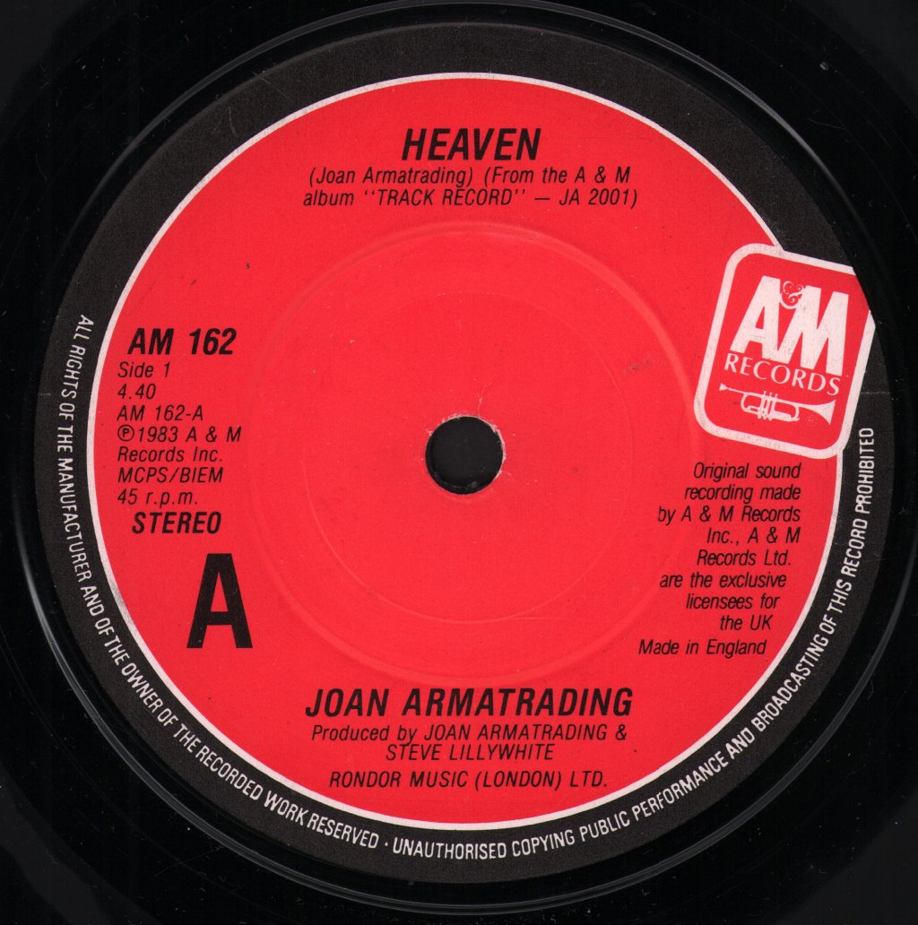 Joan Armatrading - Heaven - 7 Inch