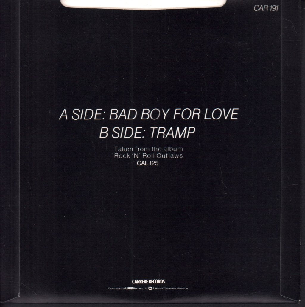 Rose Tattoo - Bad Boy For Love - 7 Inch