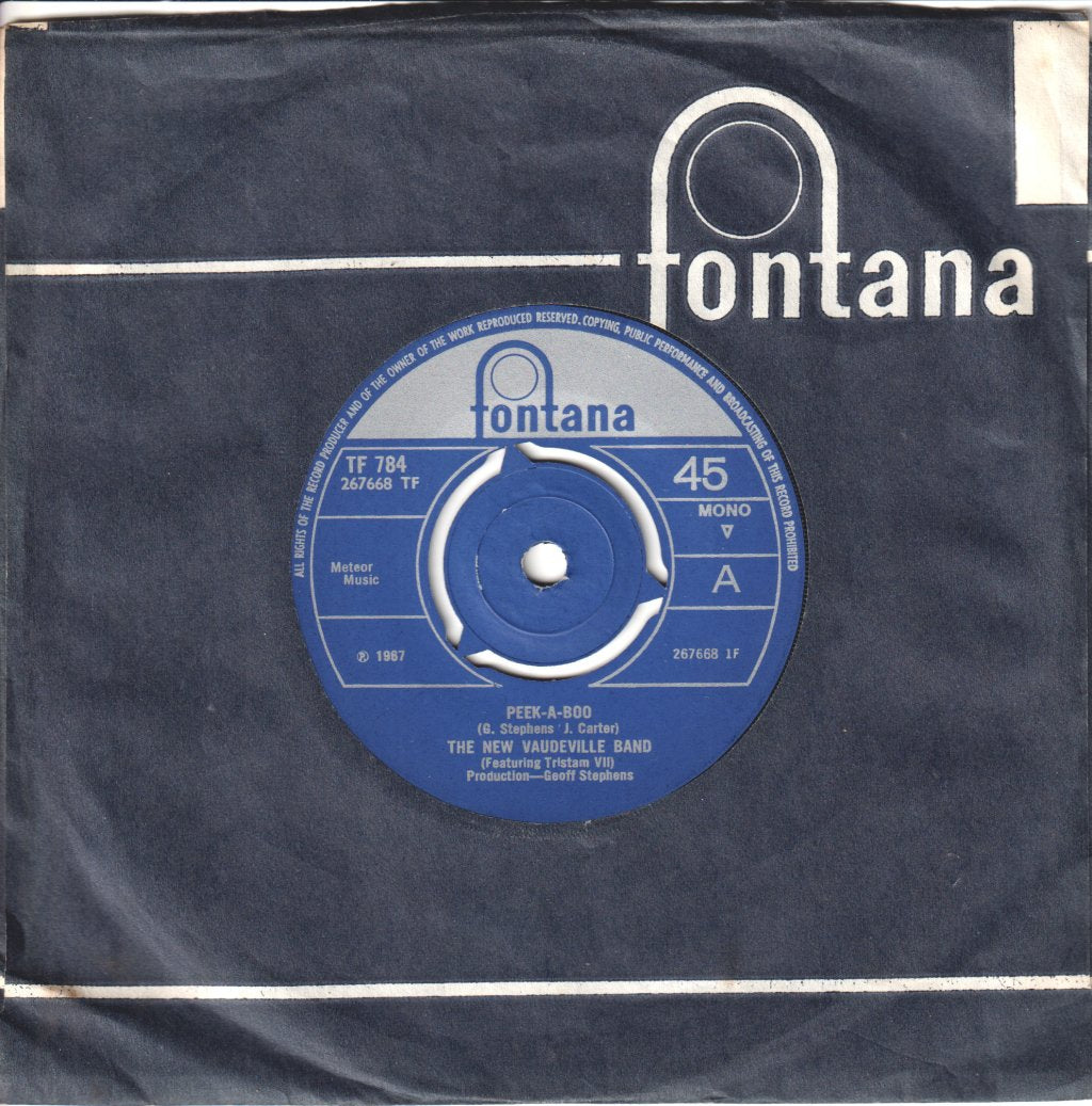 New Vaudeville Band - Peek A Boo - 7 Inch