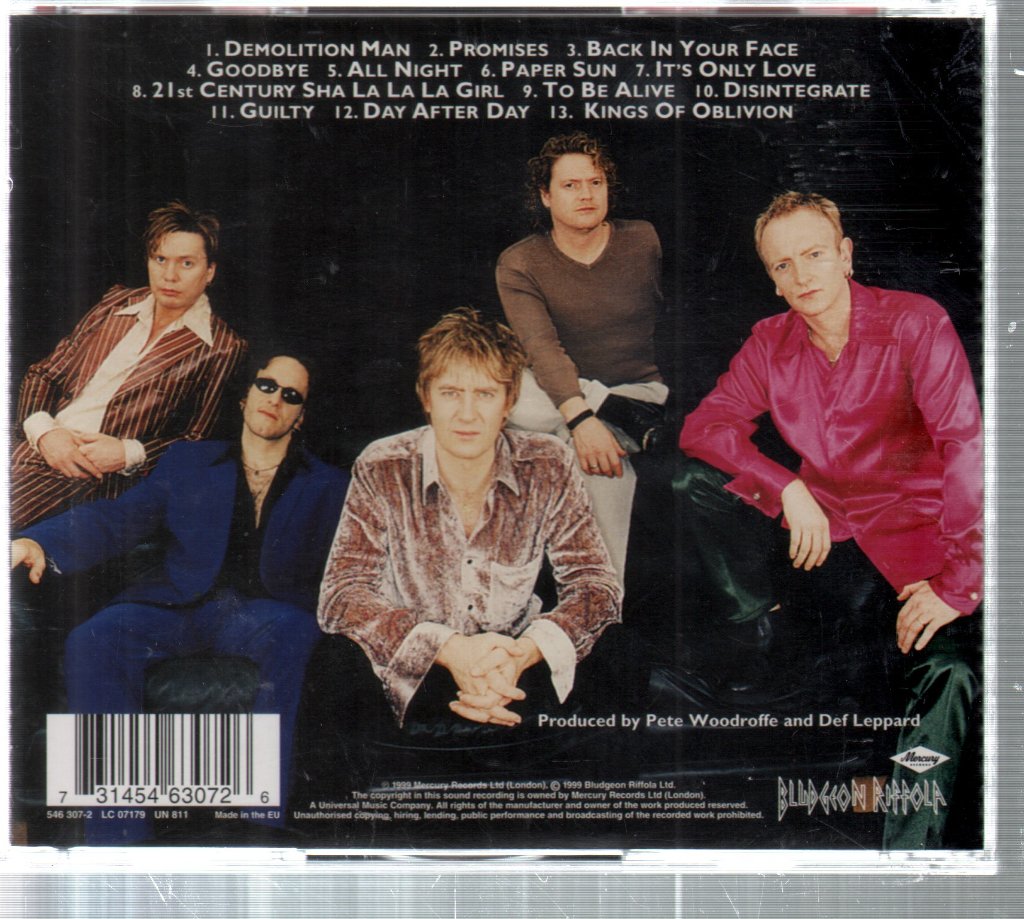 Def Leppard - Euphoria - Cd