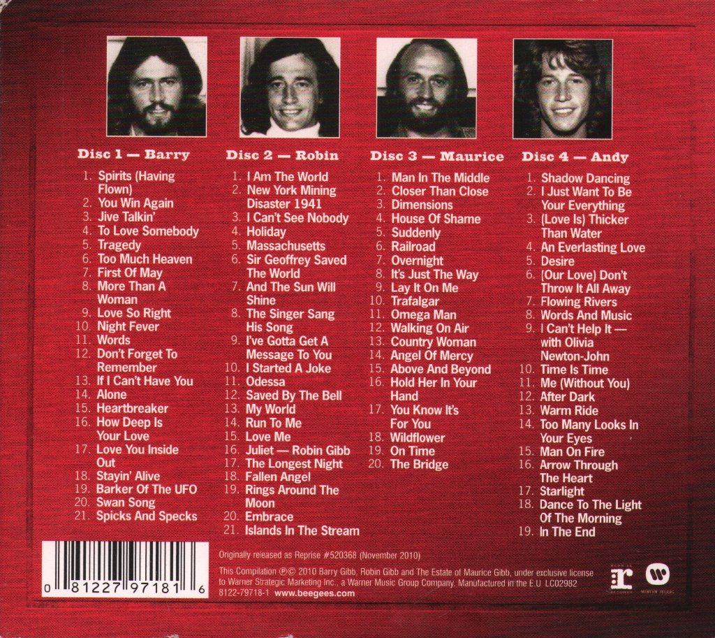Bee Gees - Mythology (The 50th Anniversary Collection) - Cd Set