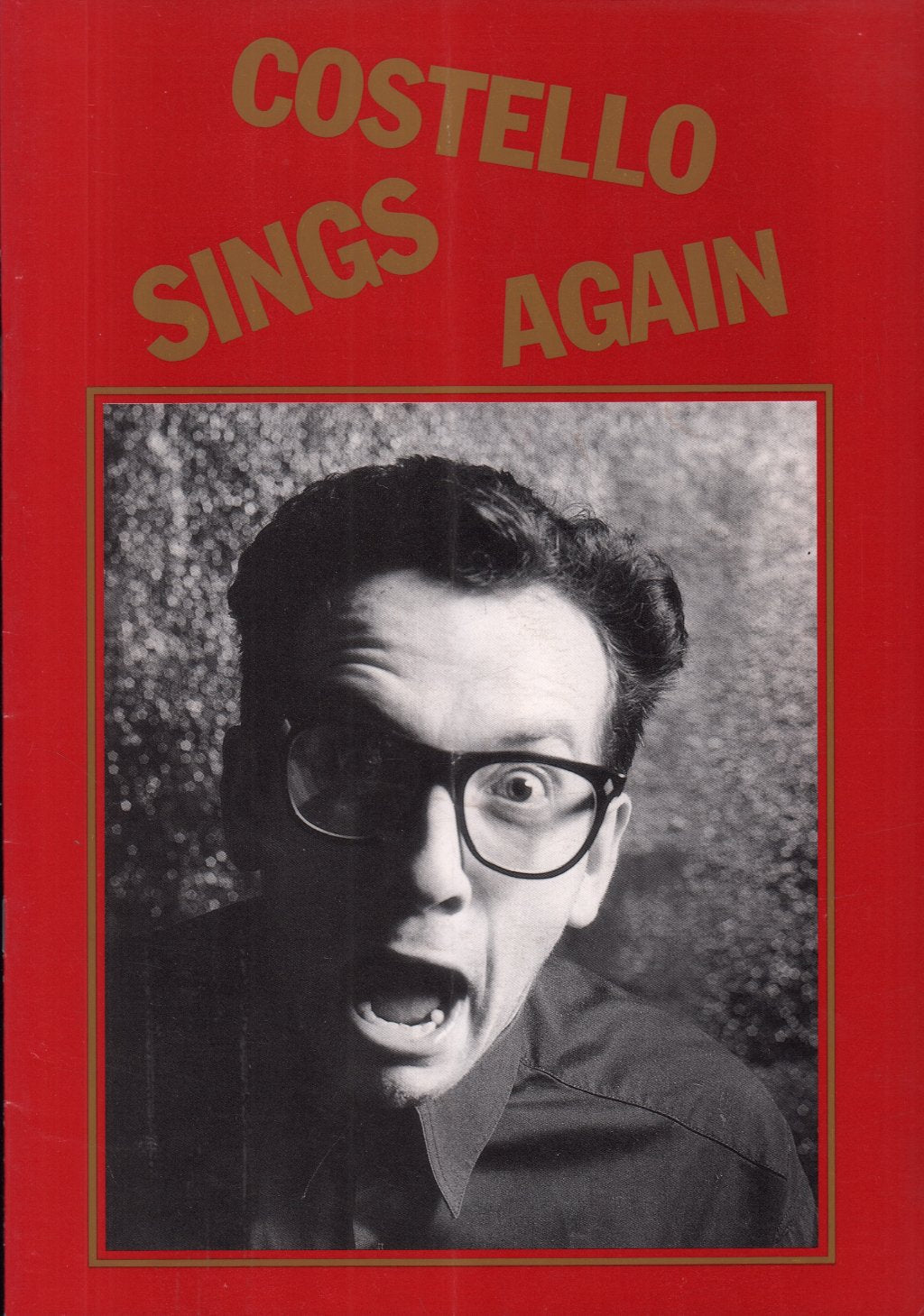 Elvis Costello - sings again - Tour Programme