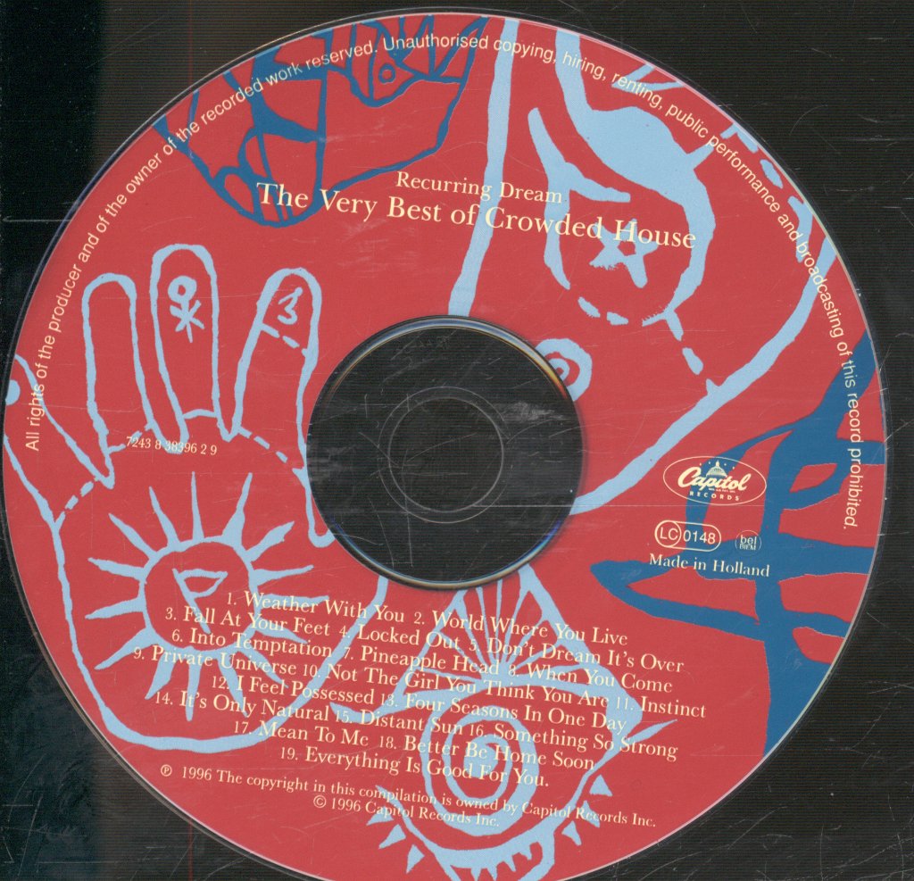 Crowded House - Recurring Dream - Cd