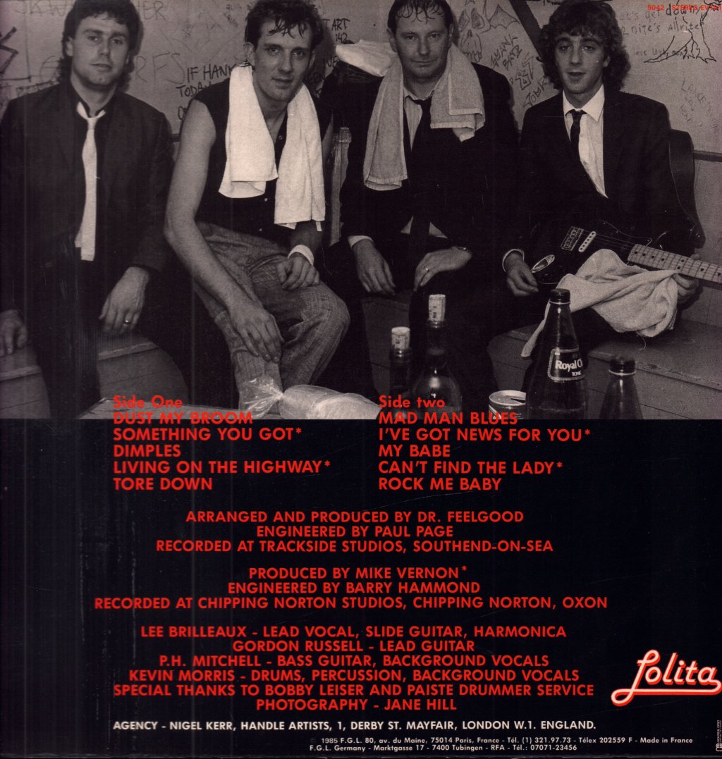 Dr. Feelgood - Mad Man Blues - Lp