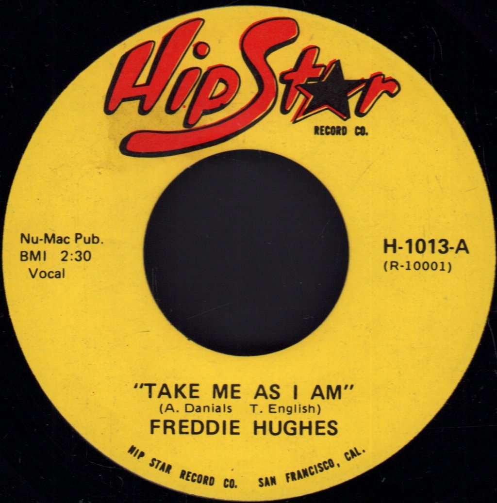 Freddie Hughes - Take Me As I Am - 7 Inch